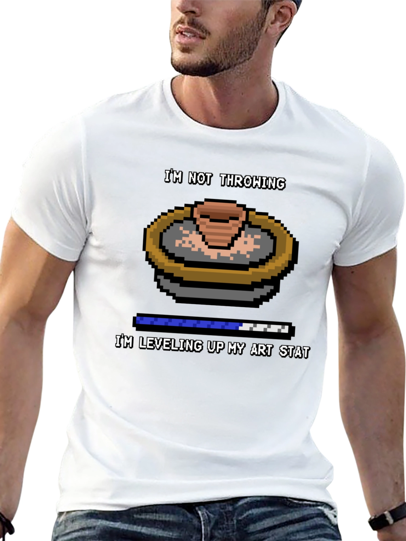 Leveling Up Art Potters T-Shirt