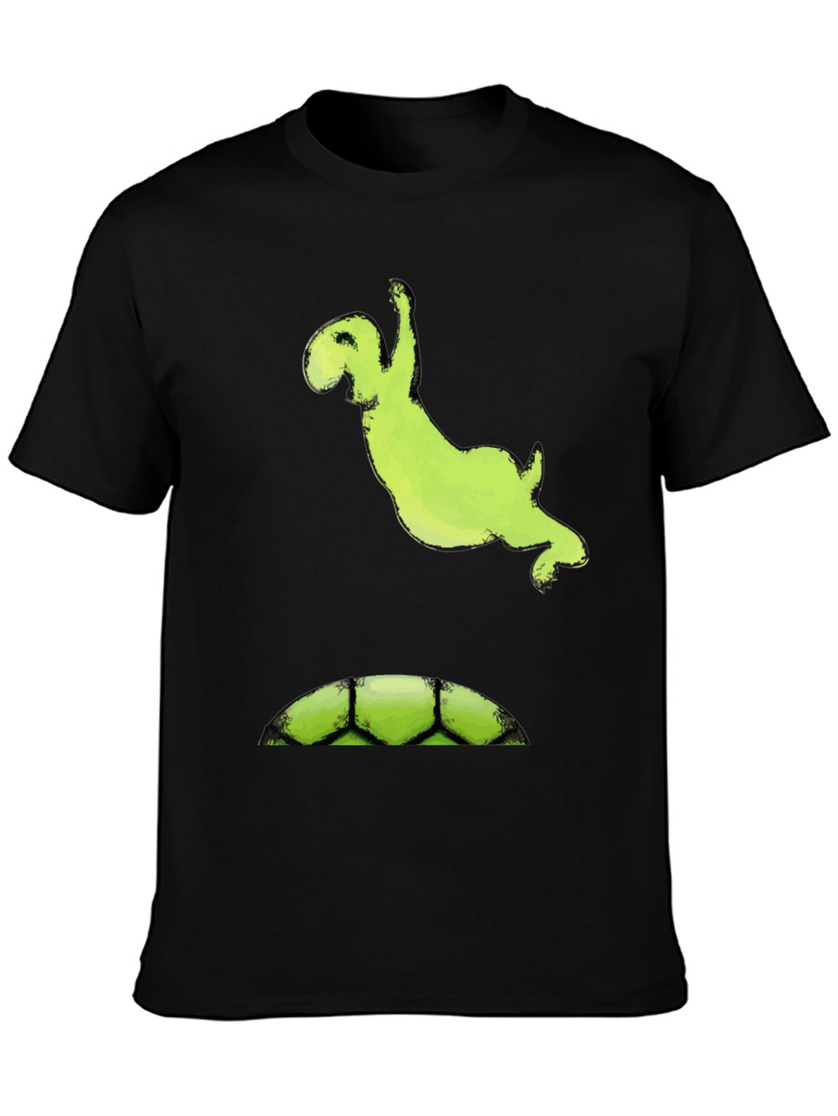 Cartoon Monster T-Shirt - Black