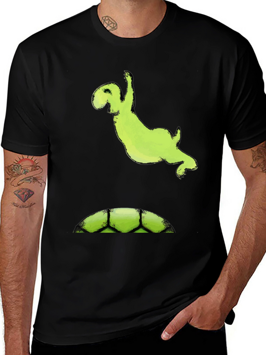 Cartoon Monster T-Shirt - Black