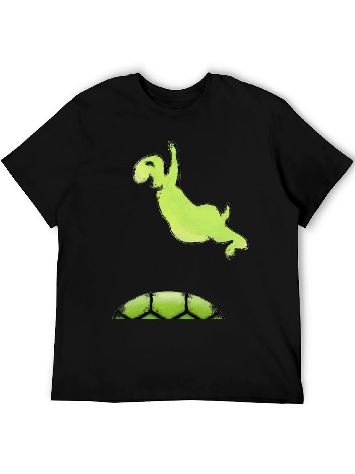 Cartoon Monster T-Shirt - Black