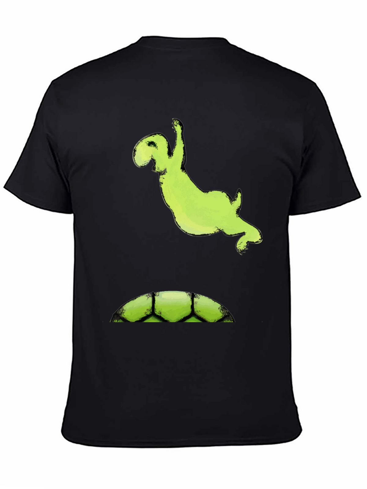 Cartoon Monster T-Shirt - Black