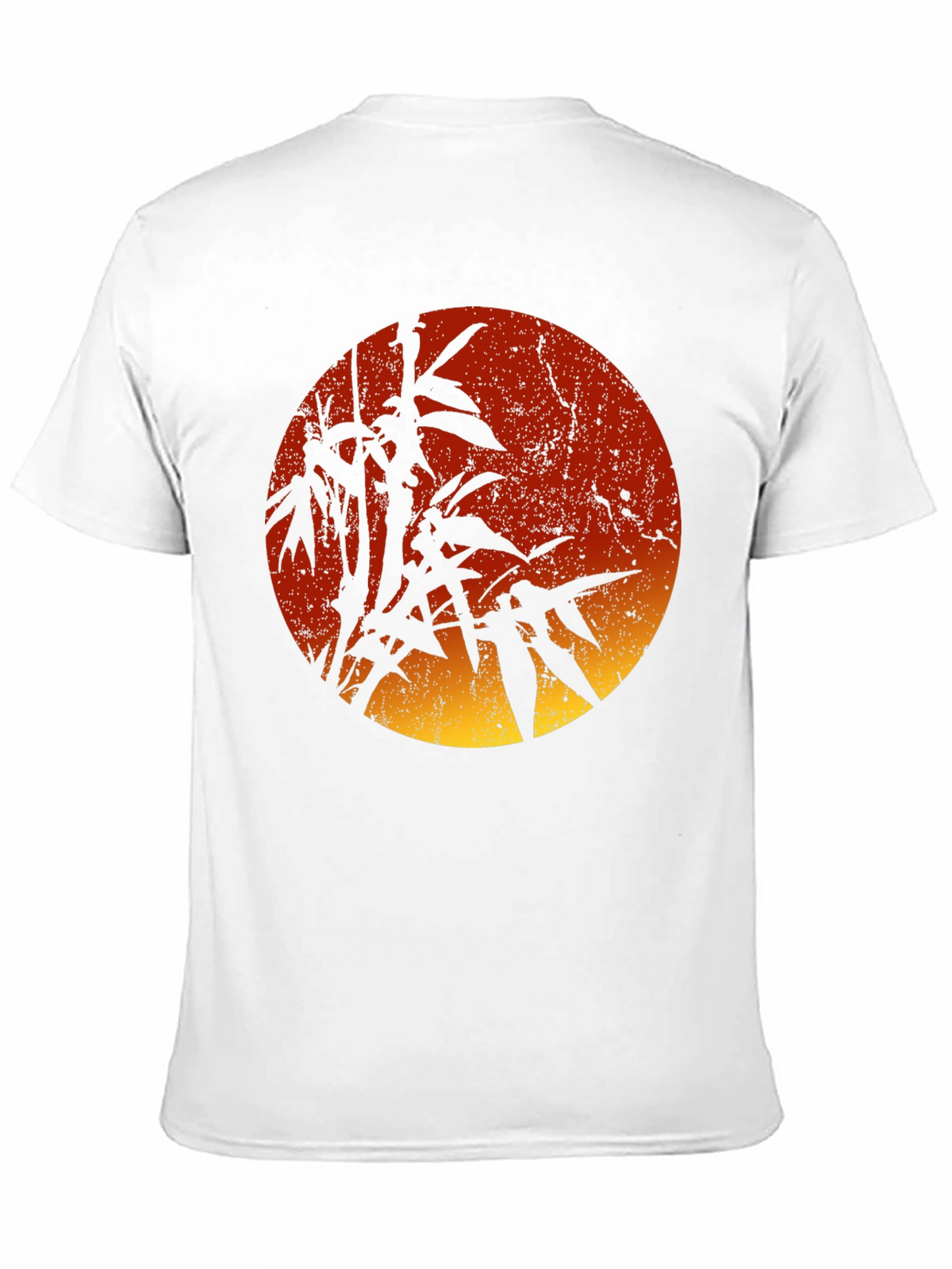 Bamboo Sunset Graphic Tee - Stylish Mens T-Shirt