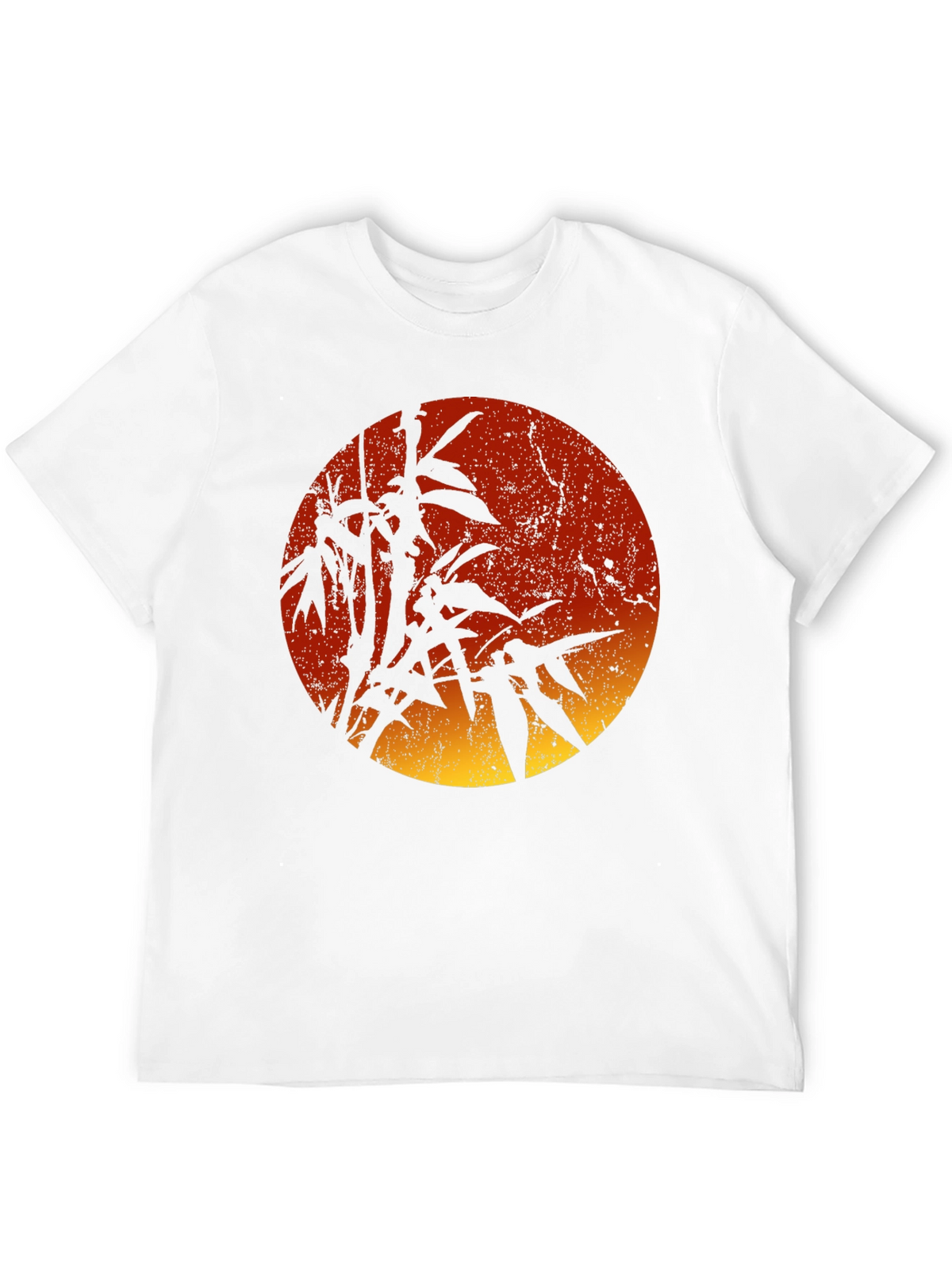 Bamboo Sunset Graphic Tee - Stylish Mens T-Shirt
