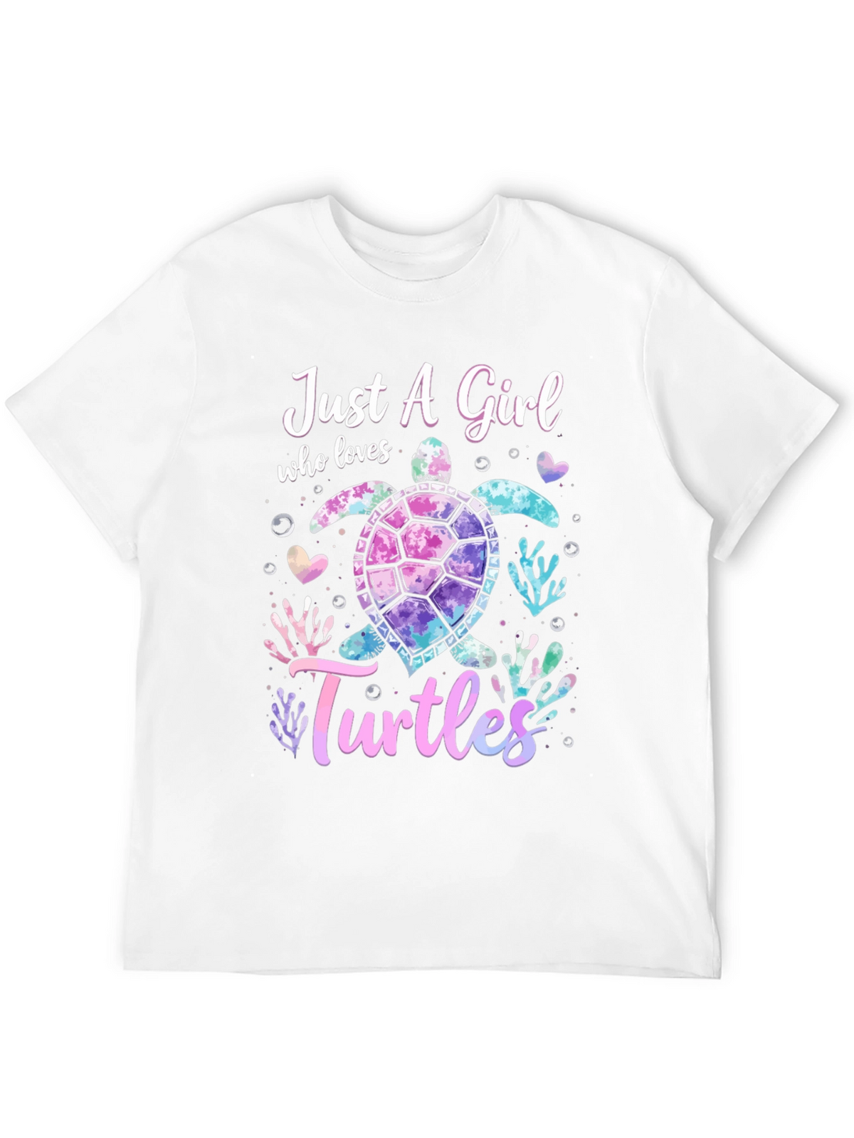 Just A Girl Who Loves Turtles Graphic Tee