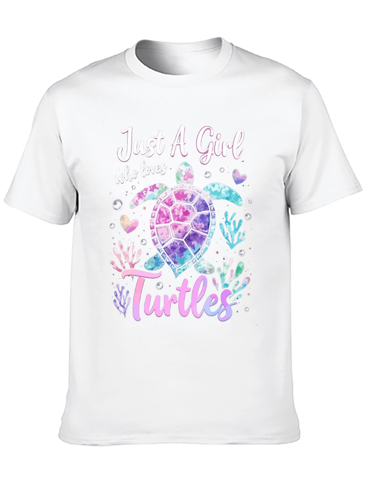 Just A Girl Who Loves Turtles Graphic Tee