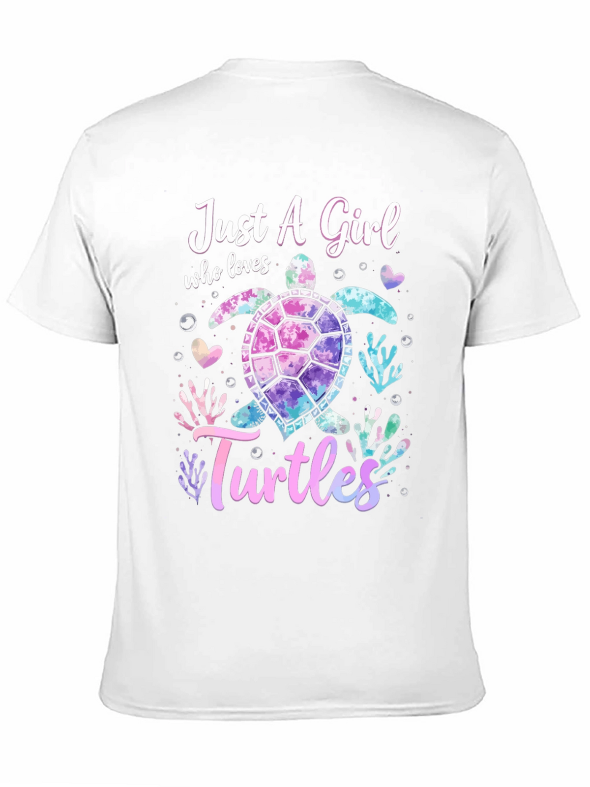 Just A Girl Who Loves Turtles Graphic Tee