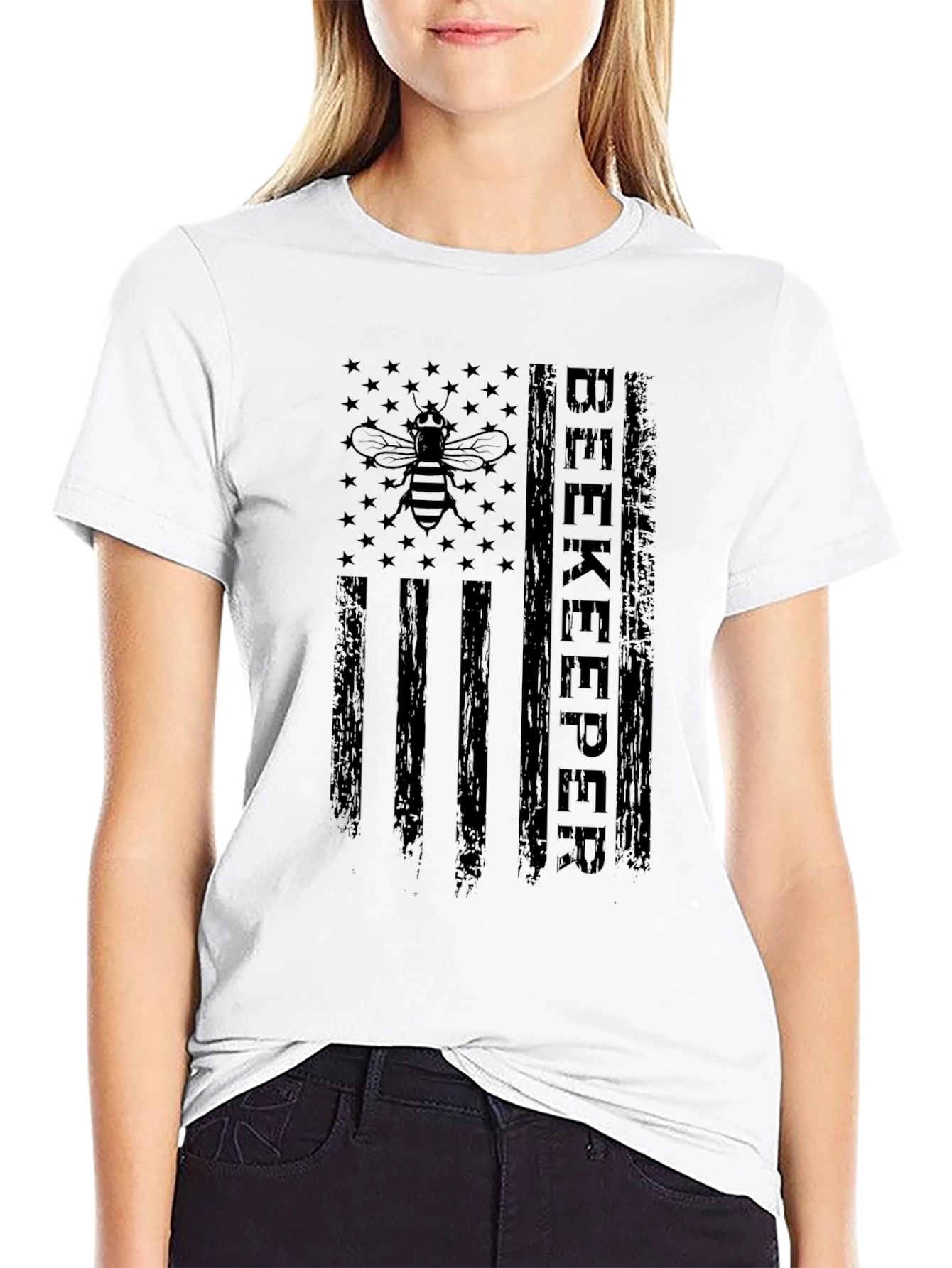 Beekeeper American Flag T-Shirt