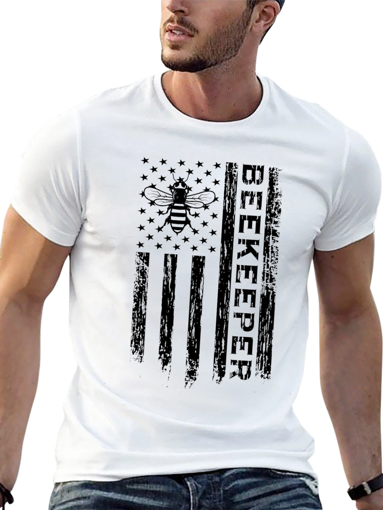 Beekeeper American Flag T-Shirt