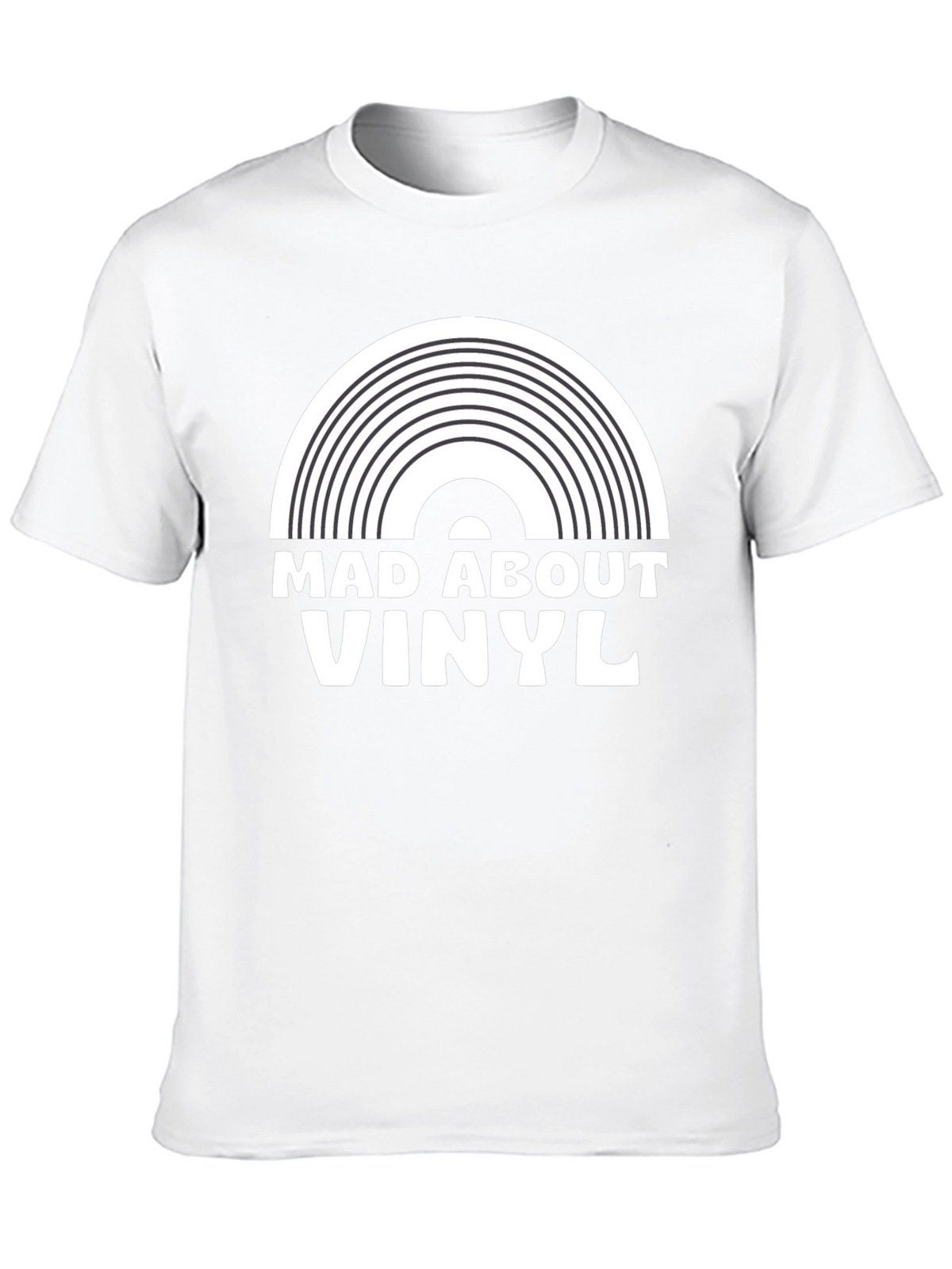 Mad About Vinyl Black T-Shirt