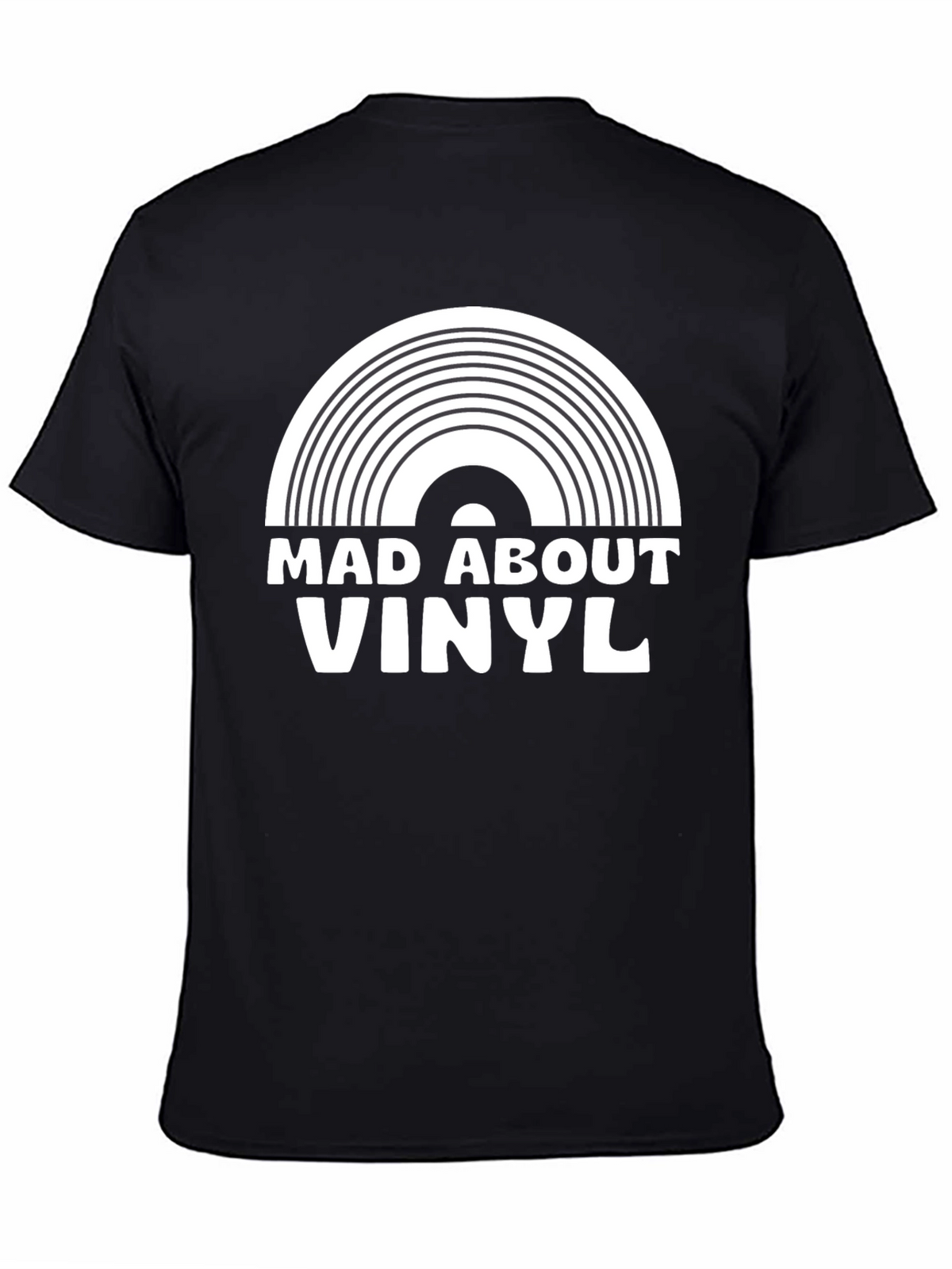 Mad About Vinyl Black T-Shirt