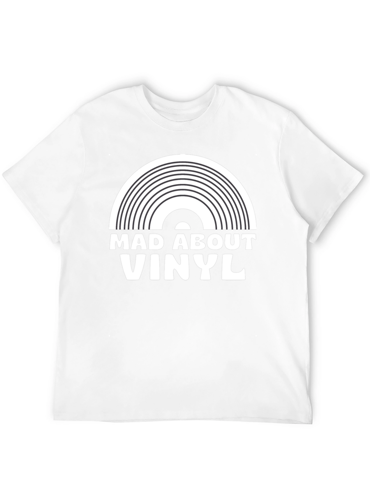 Mad About Vinyl Black T-Shirt
