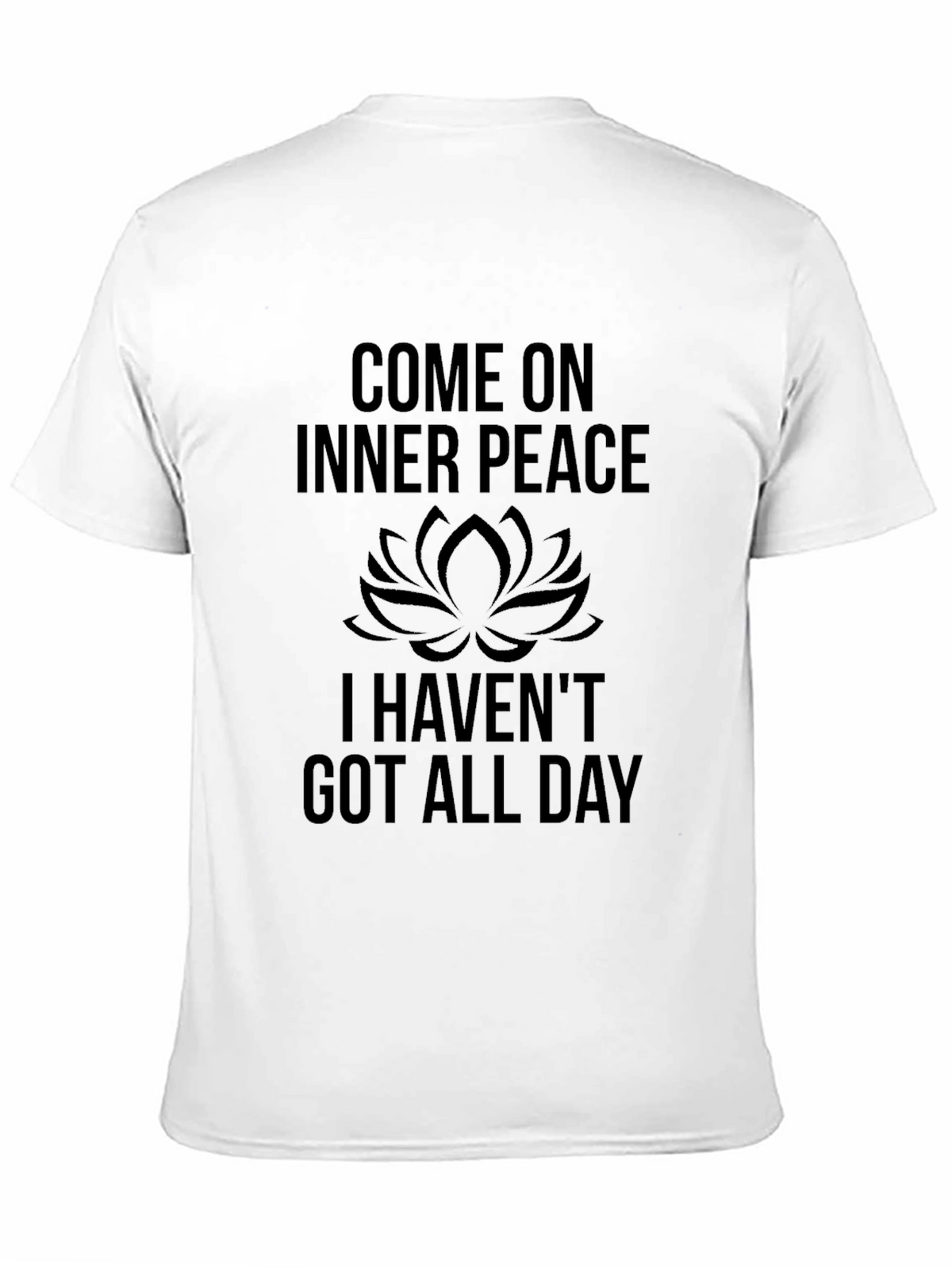 Inner Peace Funny Graphic Tee