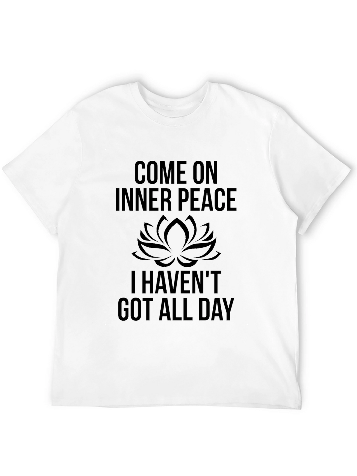Inner Peace Funny Graphic Tee