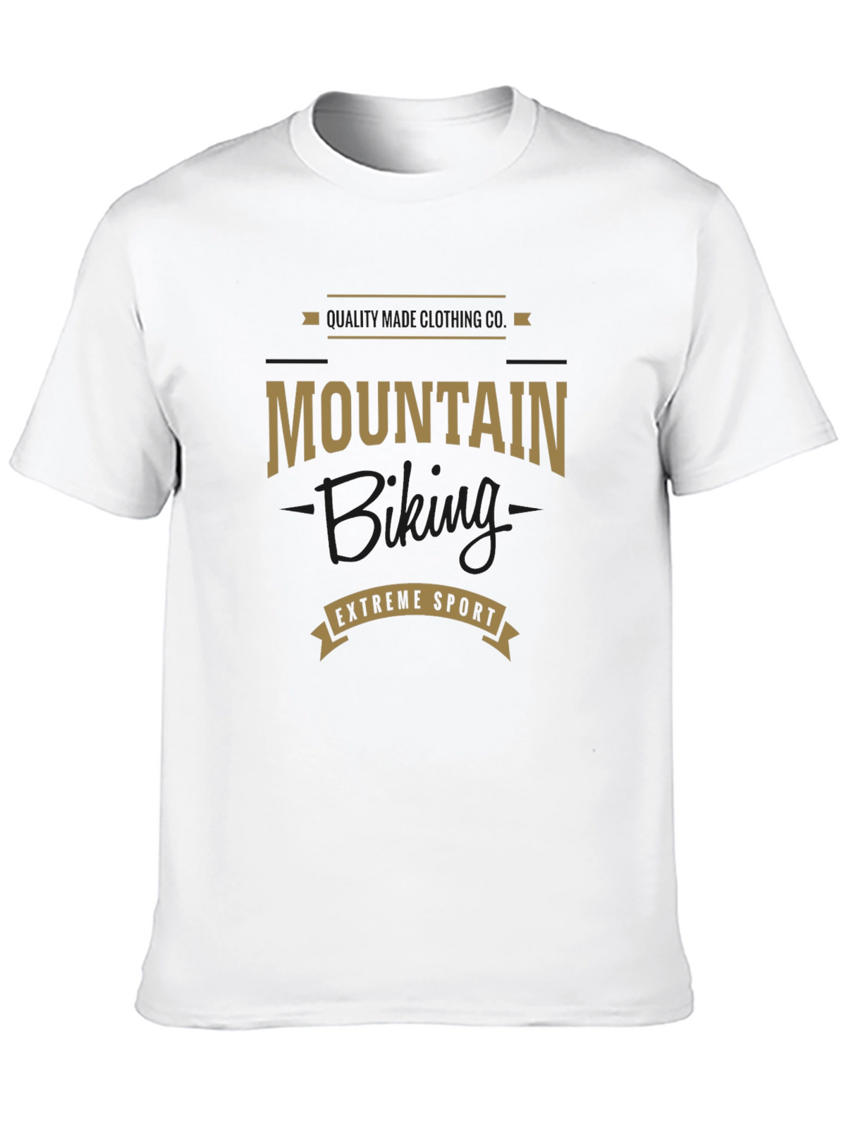 Mountain Biking Extreme Sport Graphic T-Shirt