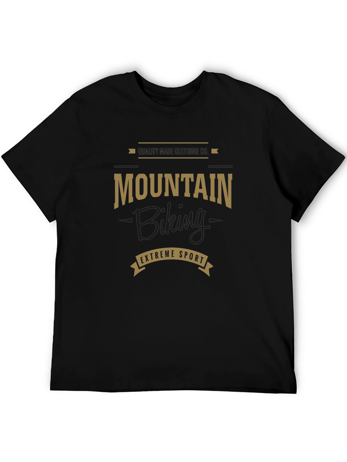 Mountain Biking Extreme Sport Graphic T-Shirt