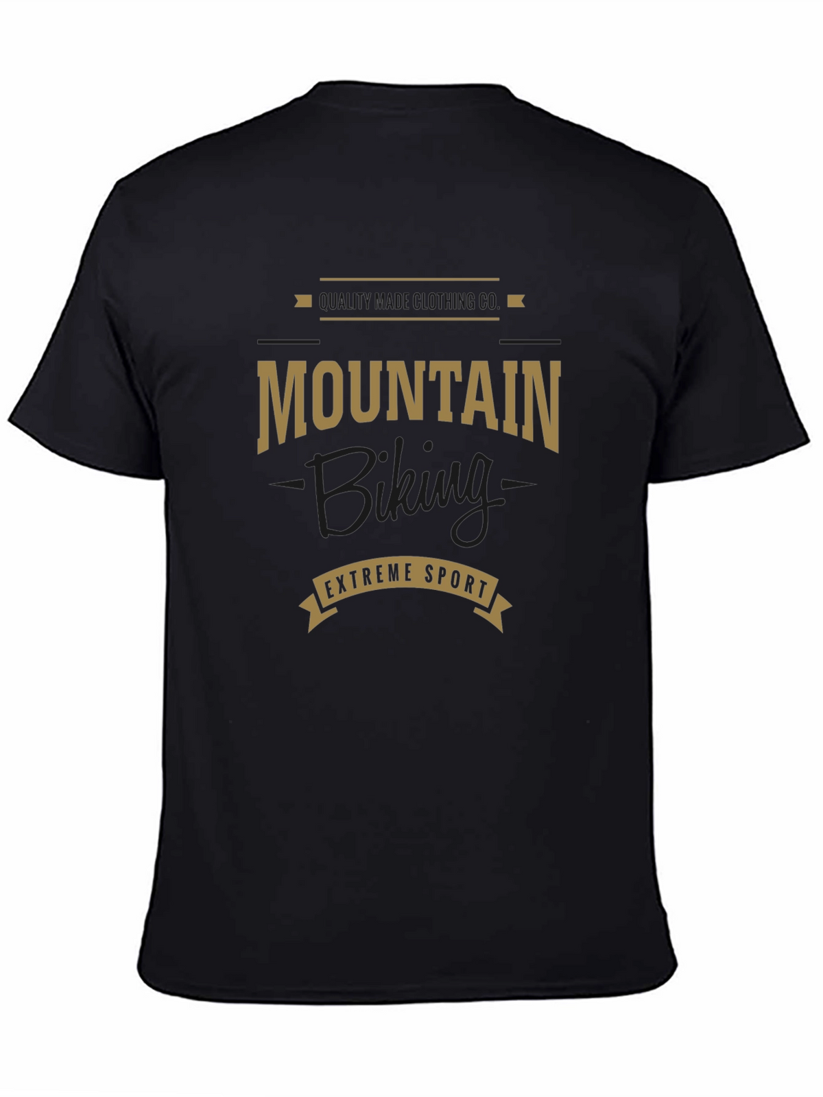 Mountain Biking Extreme Sport Graphic T-Shirt