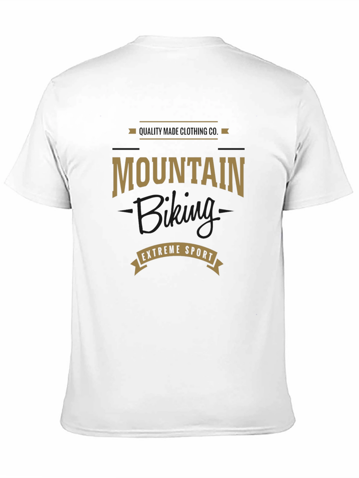 Mountain Biking Extreme Sport Graphic T-Shirt