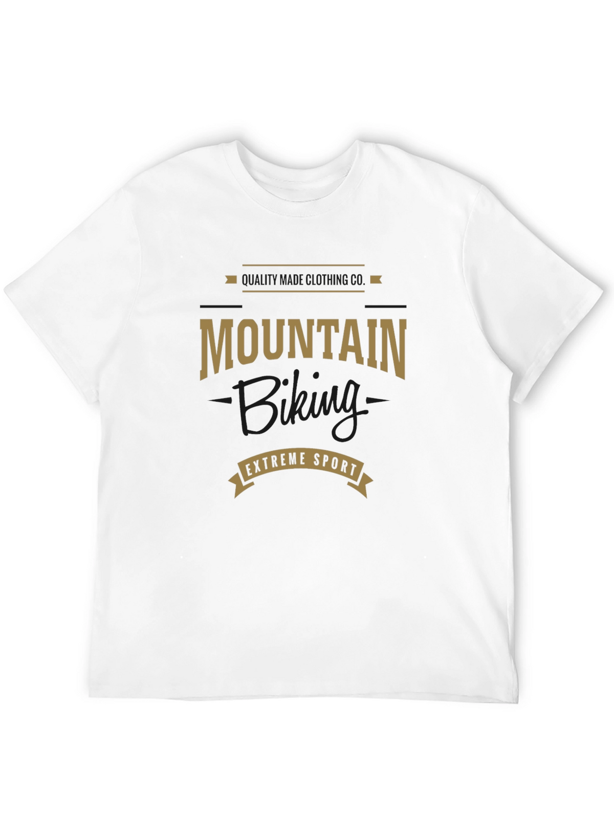 Mountain Biking Extreme Sport Graphic T-Shirt