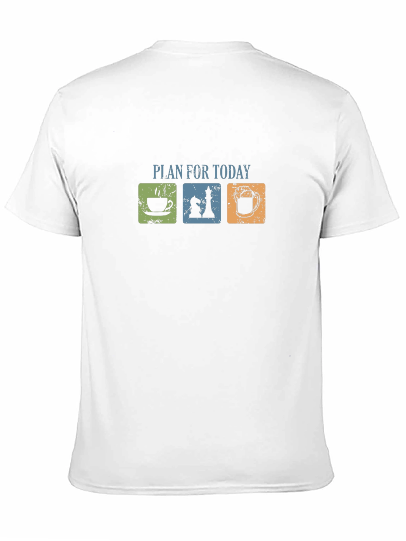 Chess Coffee Beer Plan T-Shirt Funny Gift Idea