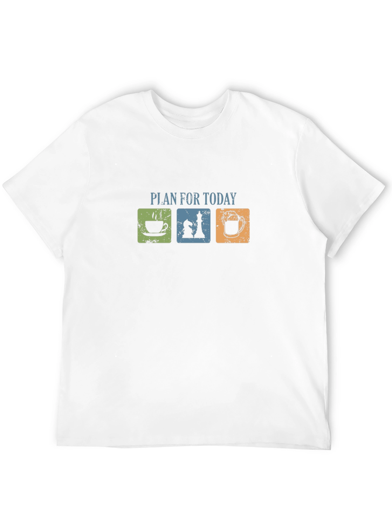 Chess Coffee Beer Plan T-Shirt Funny Gift Idea