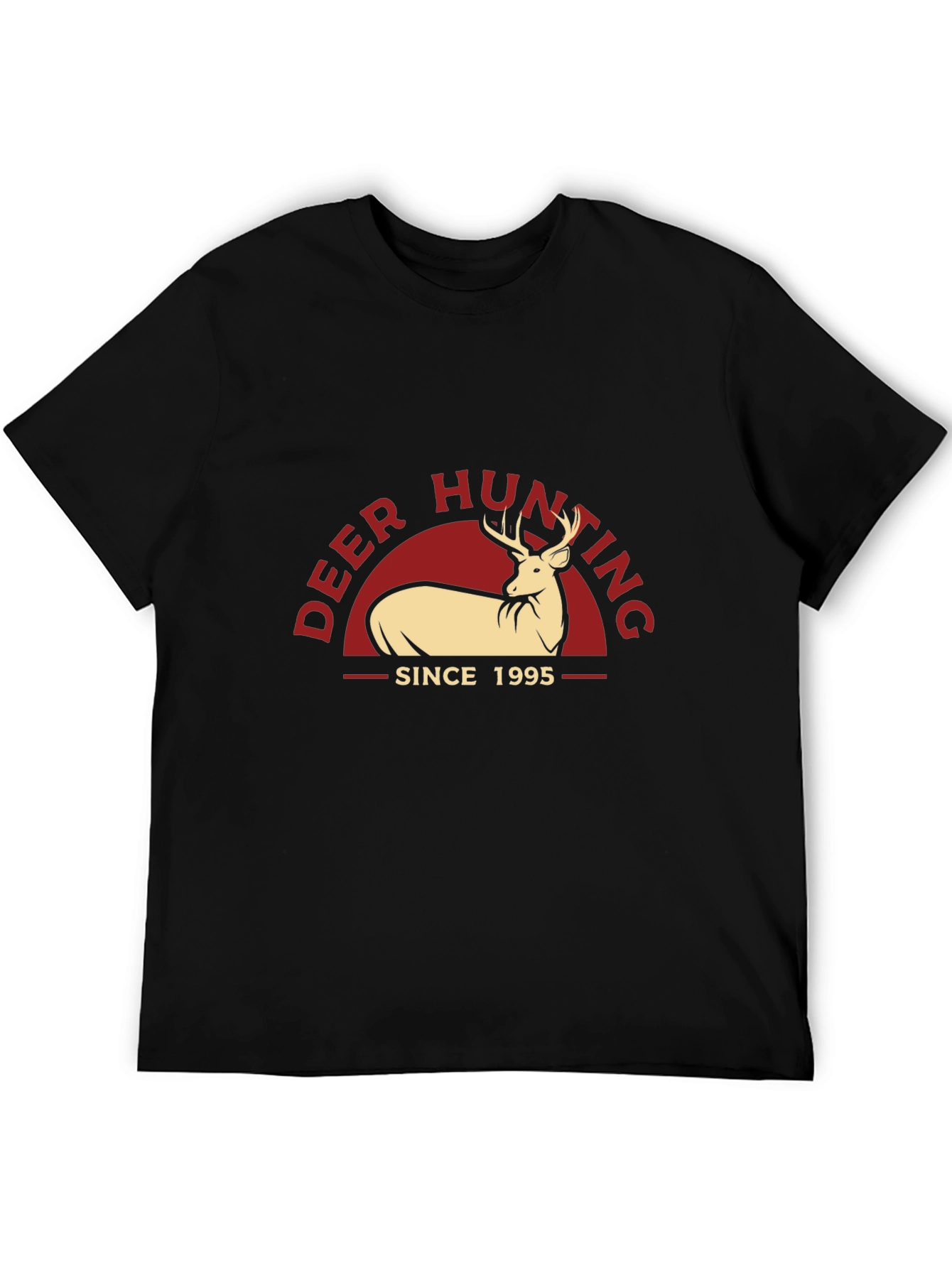 Deer Hunting Since 1995 Black T-Shirt