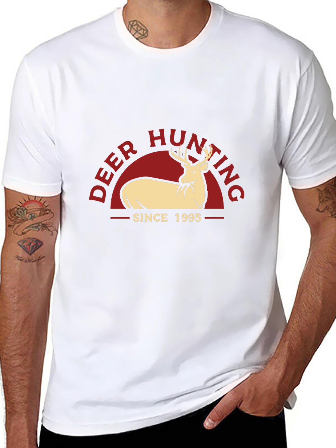 Deer Hunting Since 1995 Black T-Shirt