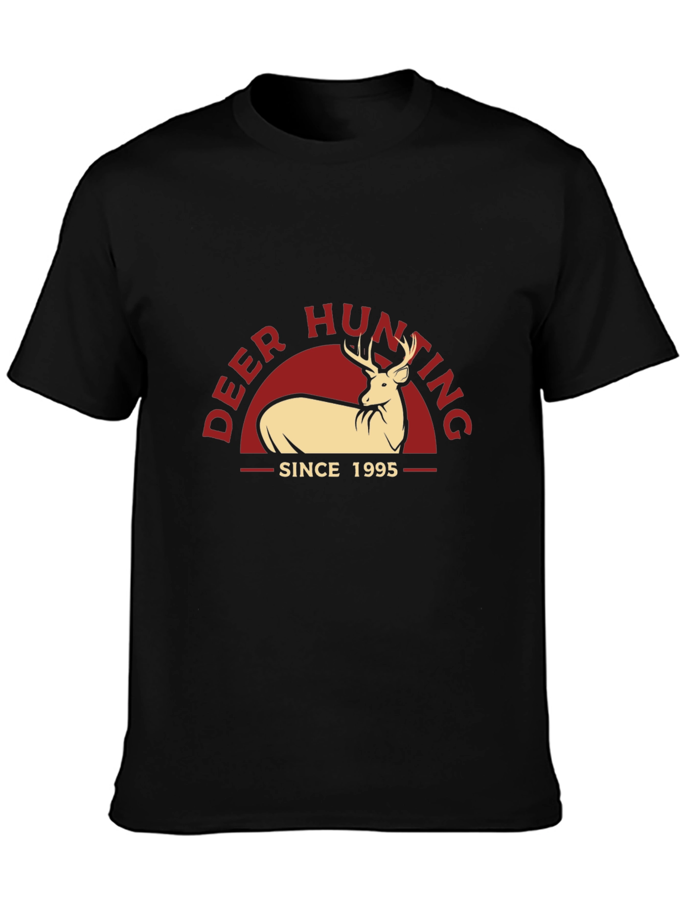 Deer Hunting Since 1995 Black T-Shirt