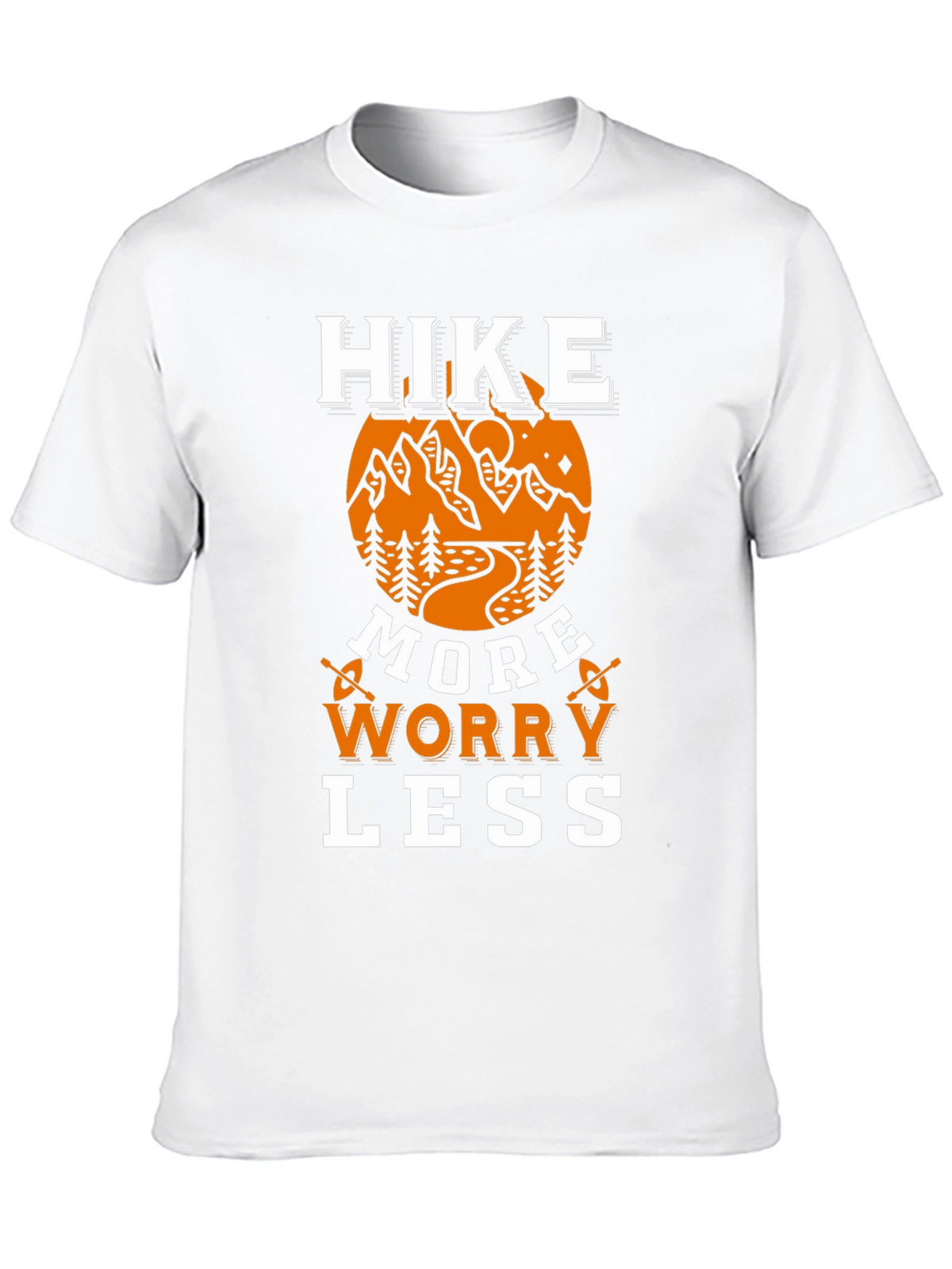 Hike More Worry Less Graphic T-Shirt