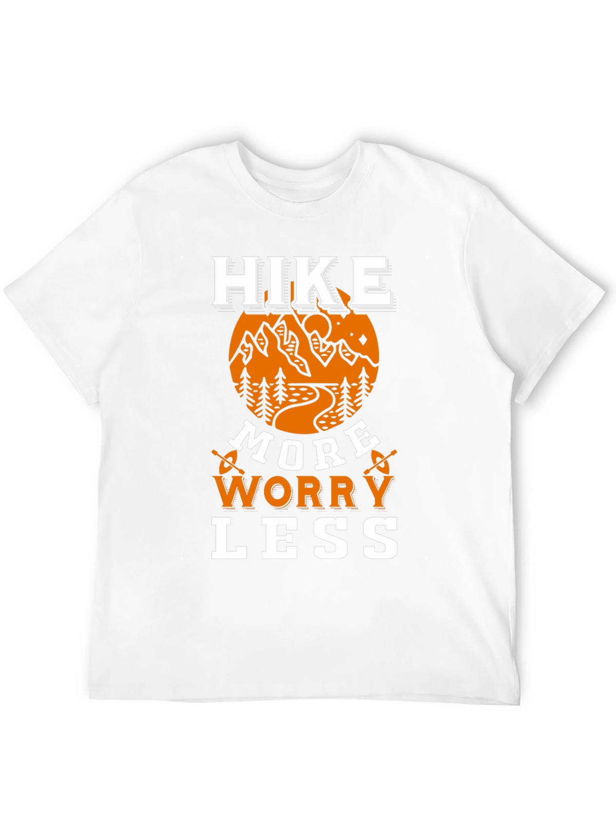 Hike More Worry Less Graphic T-Shirt