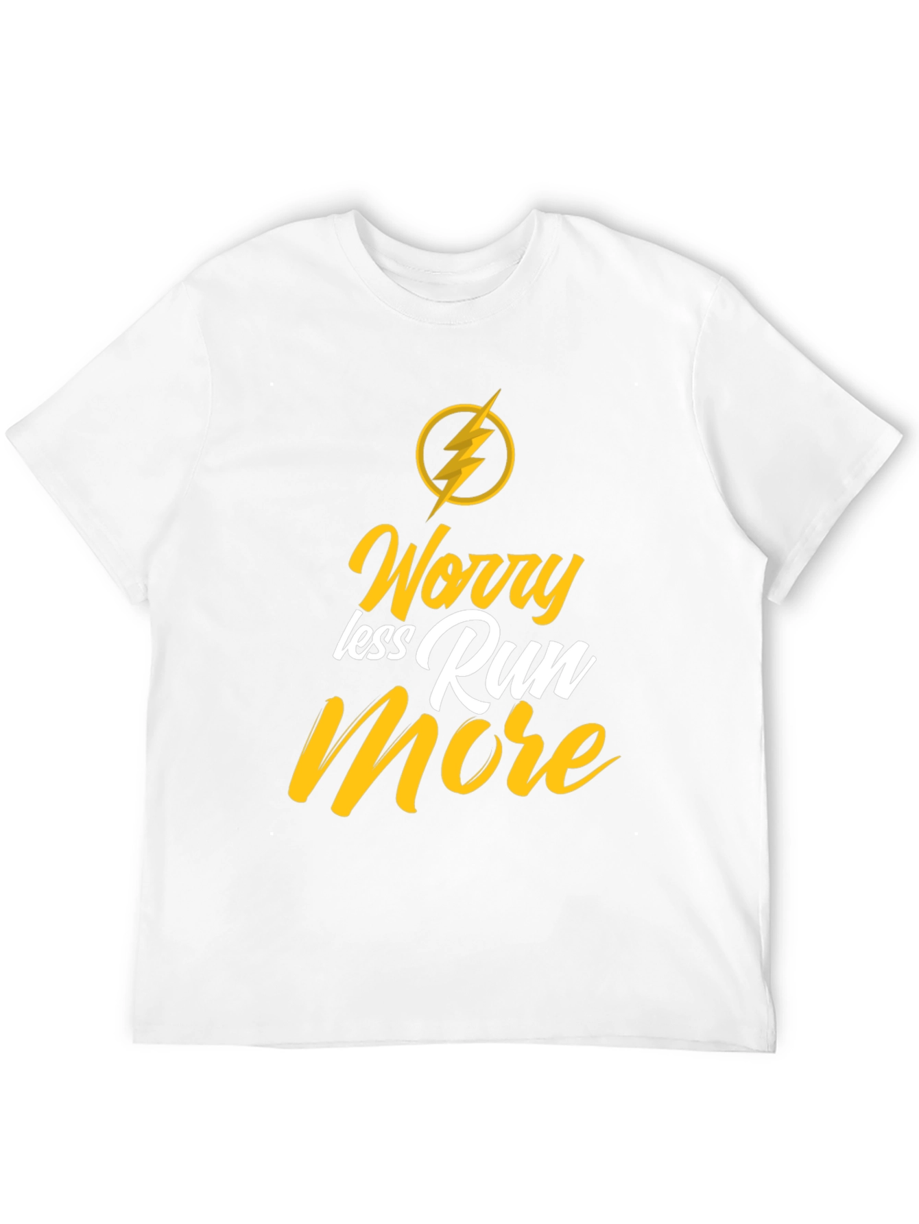 Worry Less Run More Graphic Tee