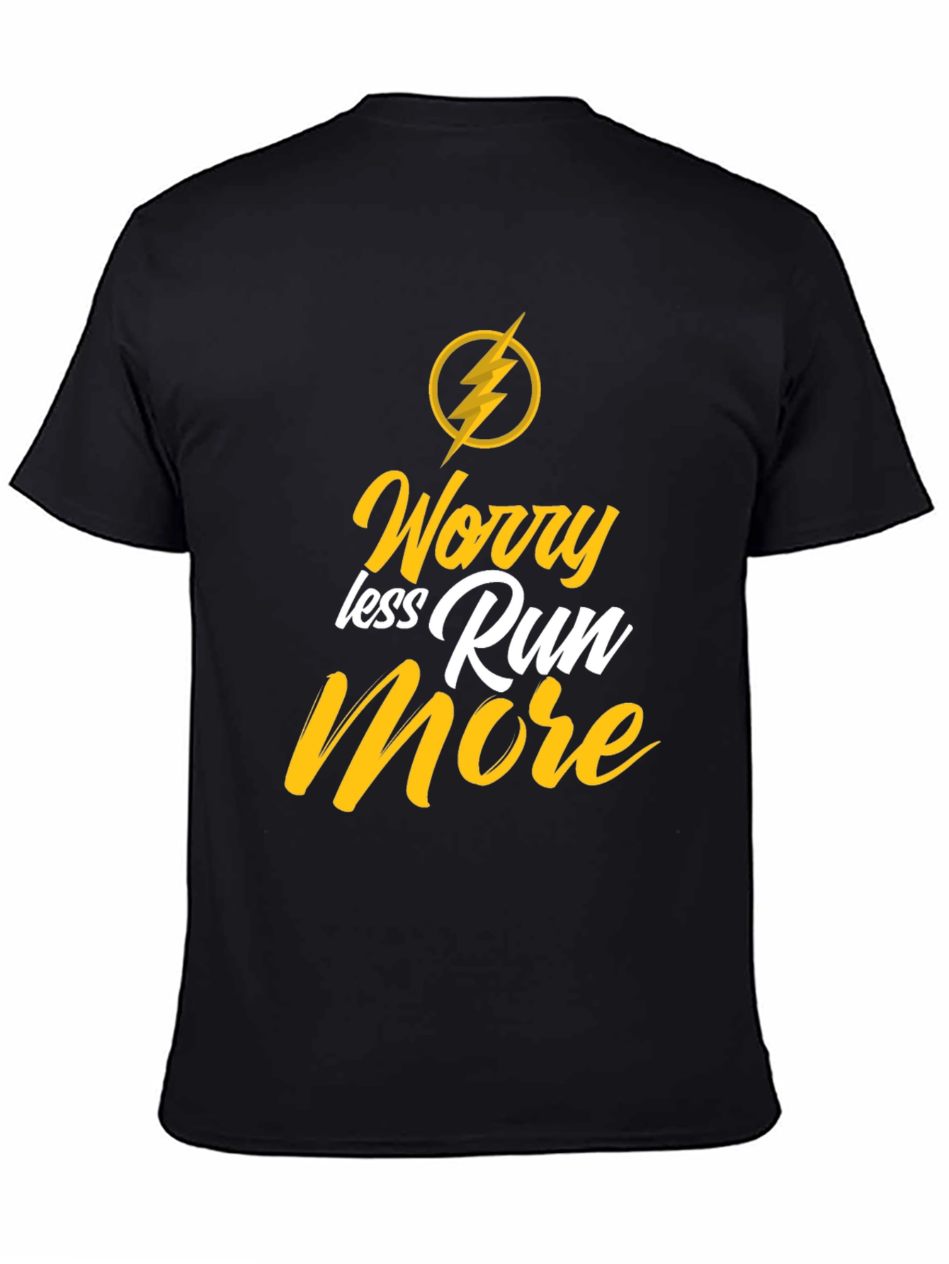 Worry Less Run More Graphic Tee