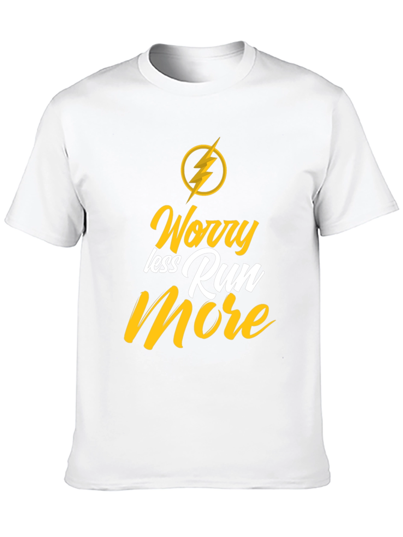 Worry Less Run More Graphic Tee