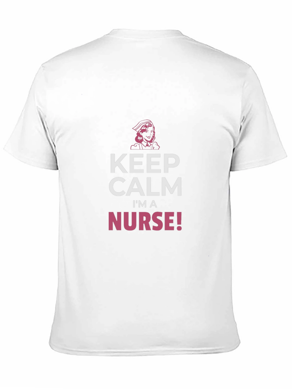 Keep Calm Im A Nurse! Black T-Shirt