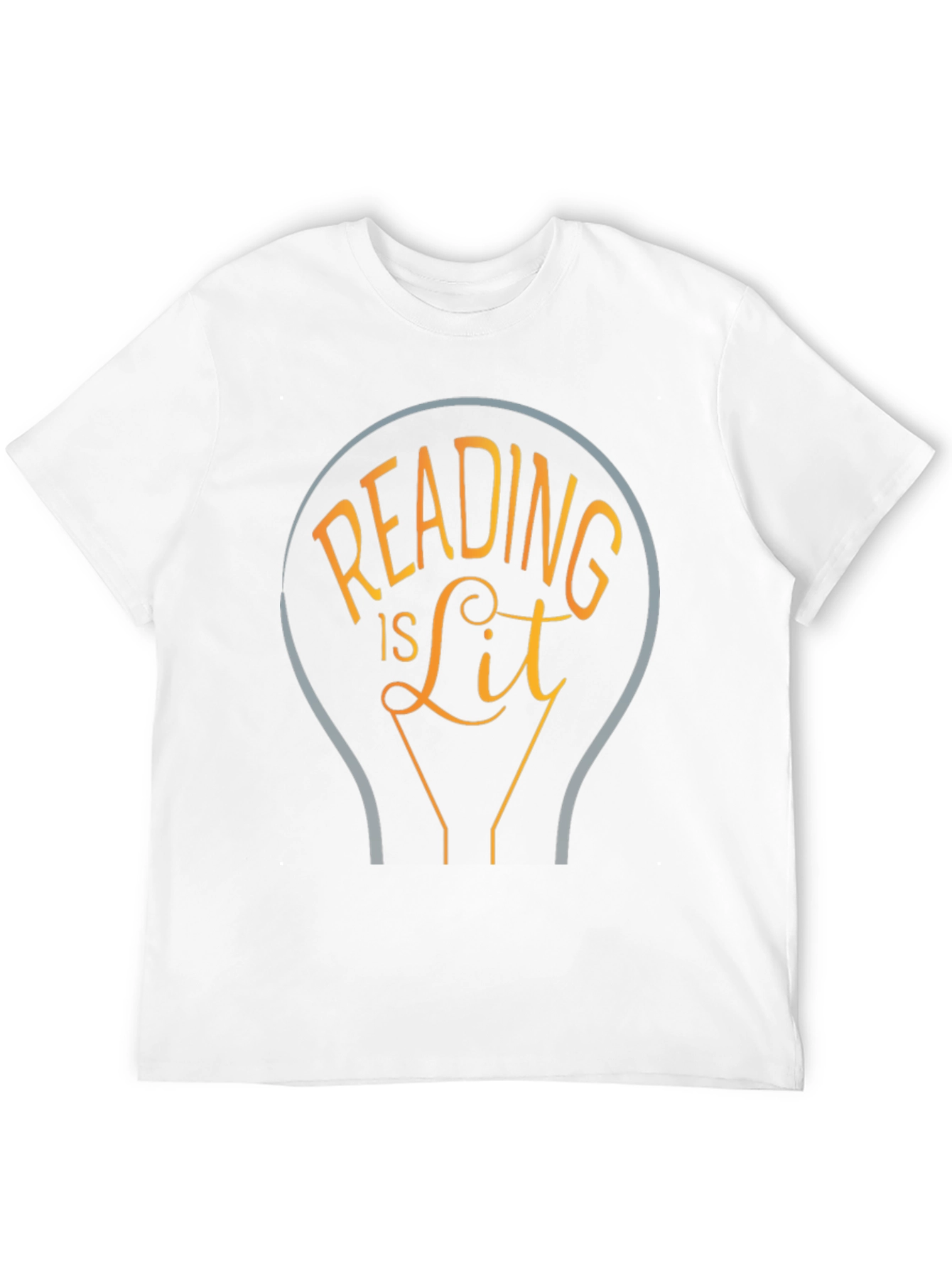 Reading is Lit T-Shirt - Novelty Graphic Tee