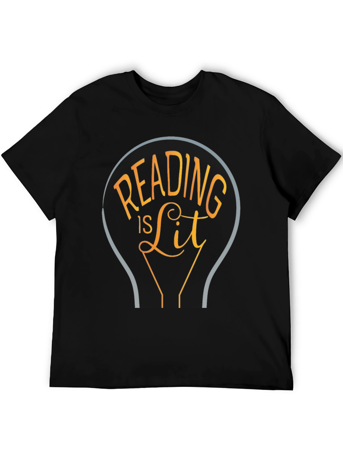 Reading is Lit T-Shirt - Novelty Graphic Tee