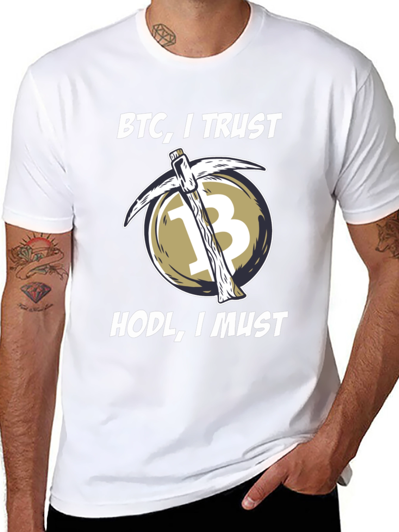 BTC HODL Crypto T-Shirt - Bitcoin Trust