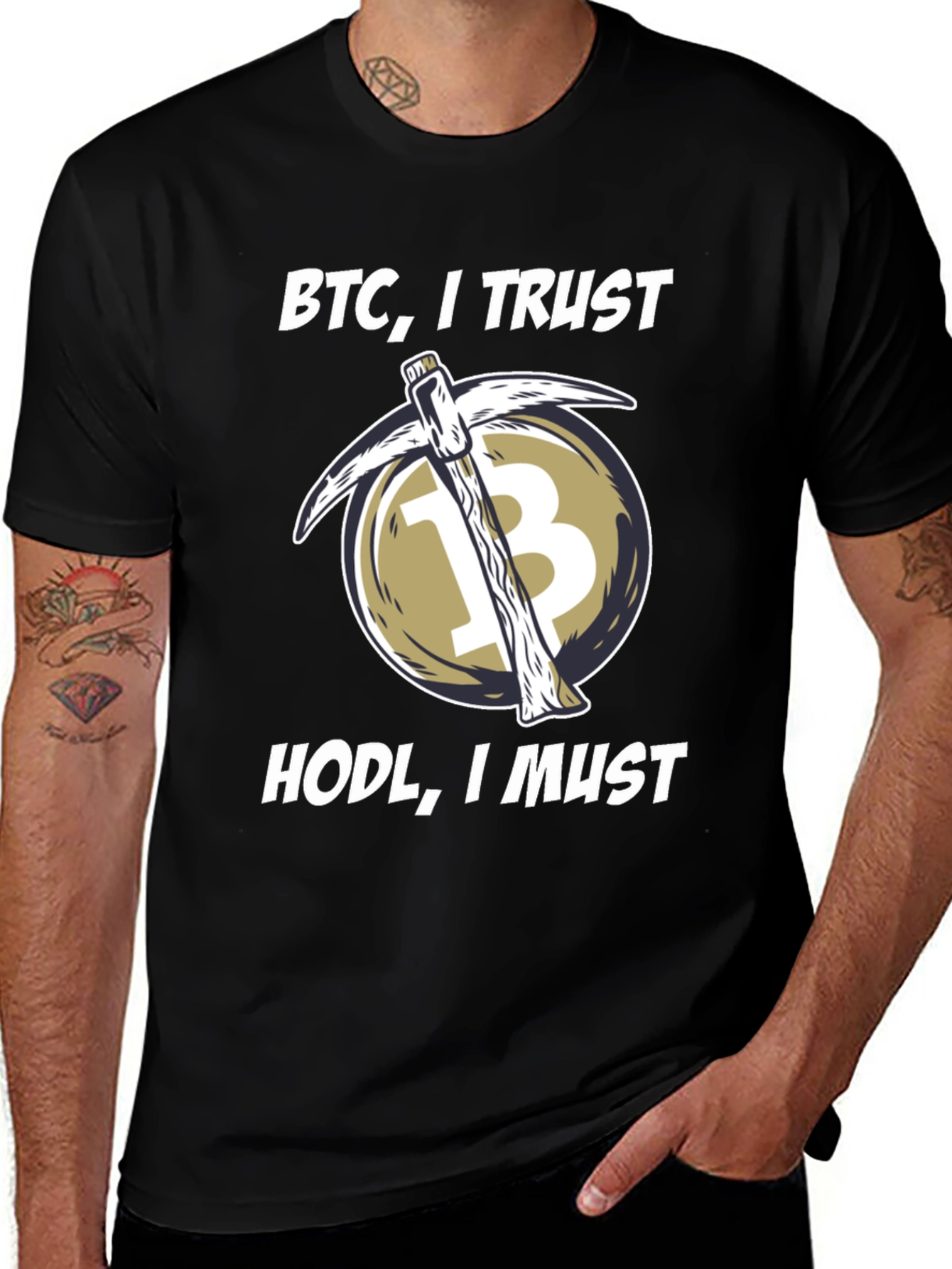 BTC HODL Crypto T-Shirt - Bitcoin Trust