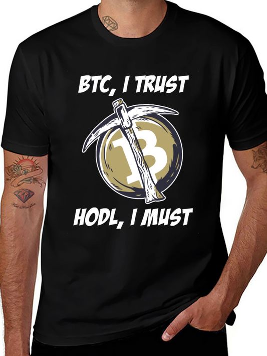 BTC HODL Crypto T-Shirt - Bitcoin Trust