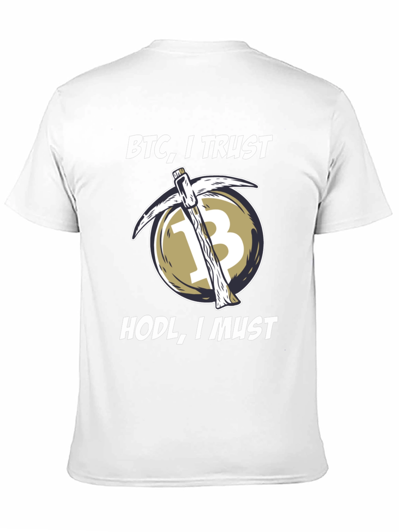 BTC HODL Crypto T-Shirt - Bitcoin Trust
