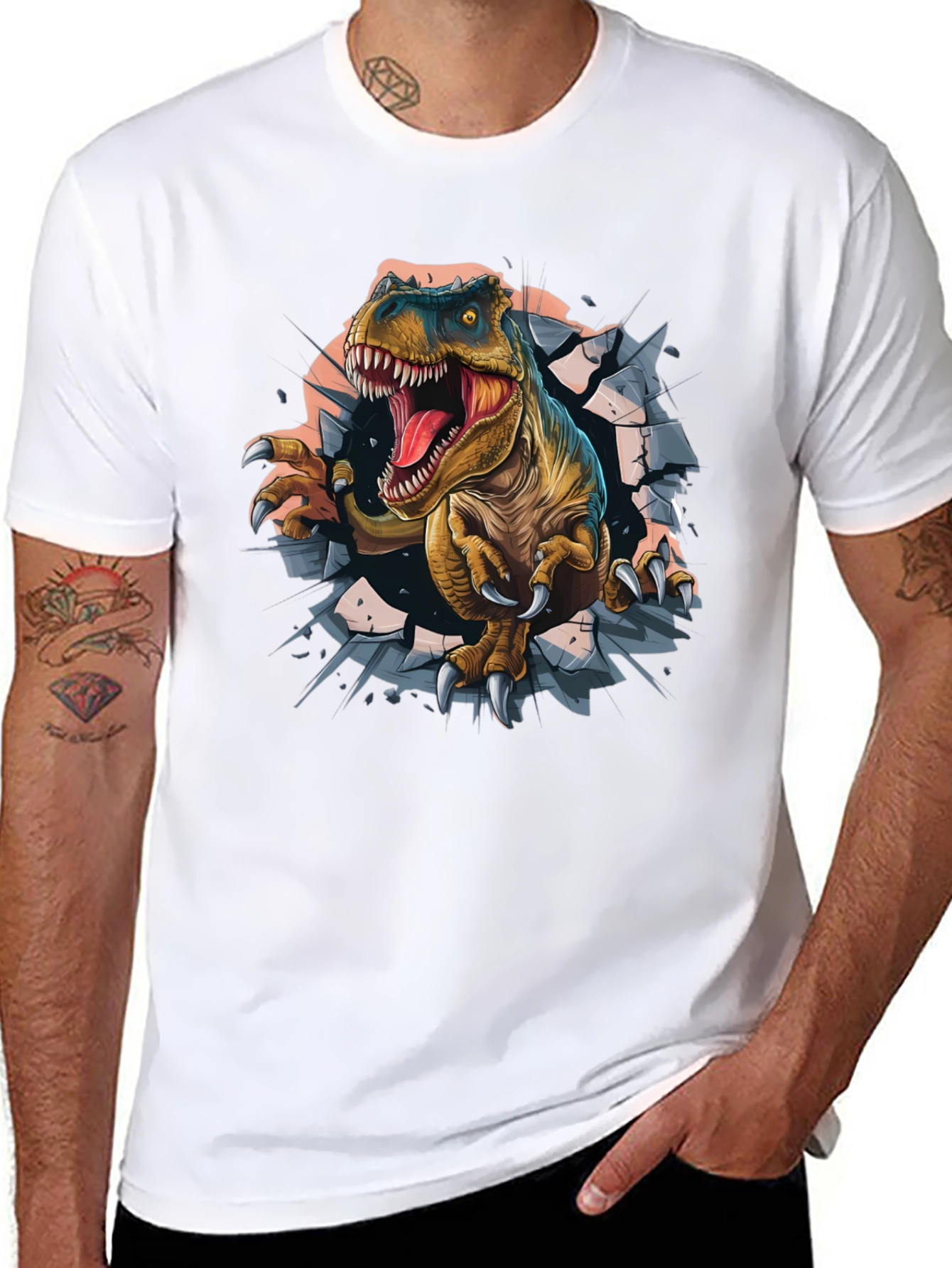 Dinosaur T-Shirt - Graphic Tee