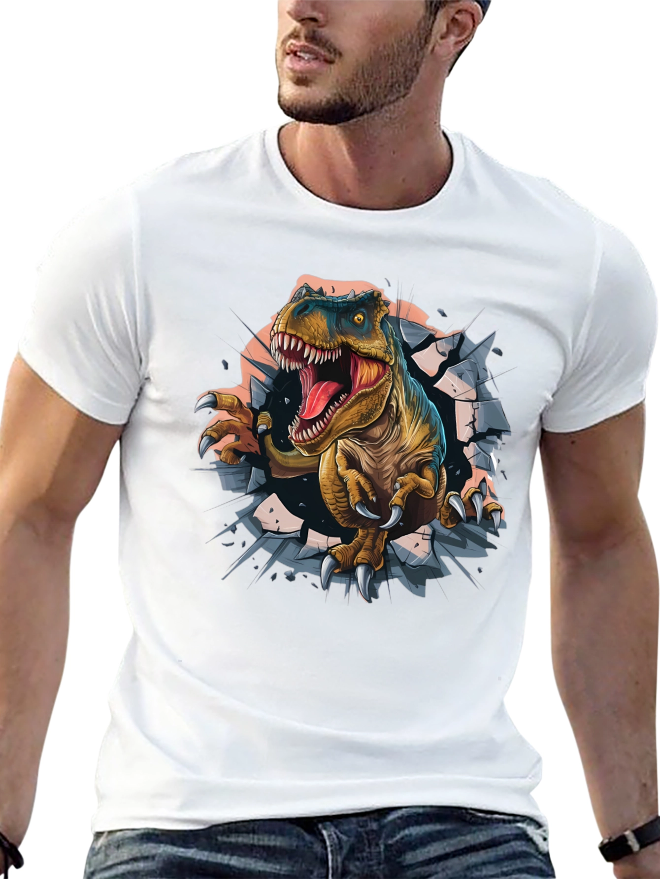 Dinosaur T-Shirt - Graphic Tee