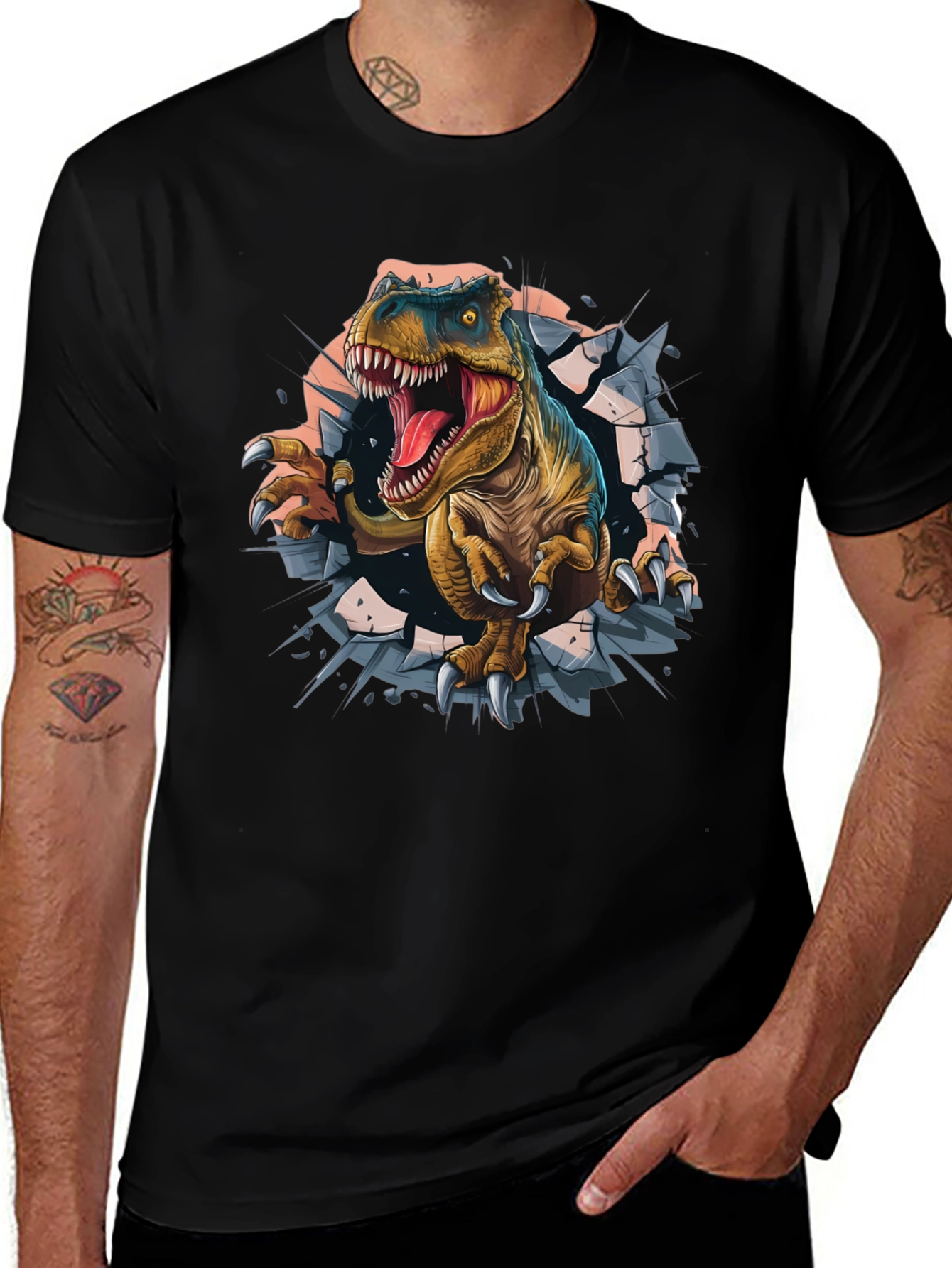 Dinosaur T-Shirt - Graphic Tee