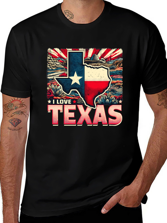 I Love Texas T-Shirt - Vintage Texas Pride