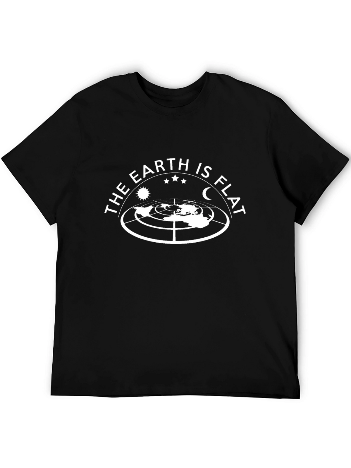 Flat Earth Conspiracy T-Shirt