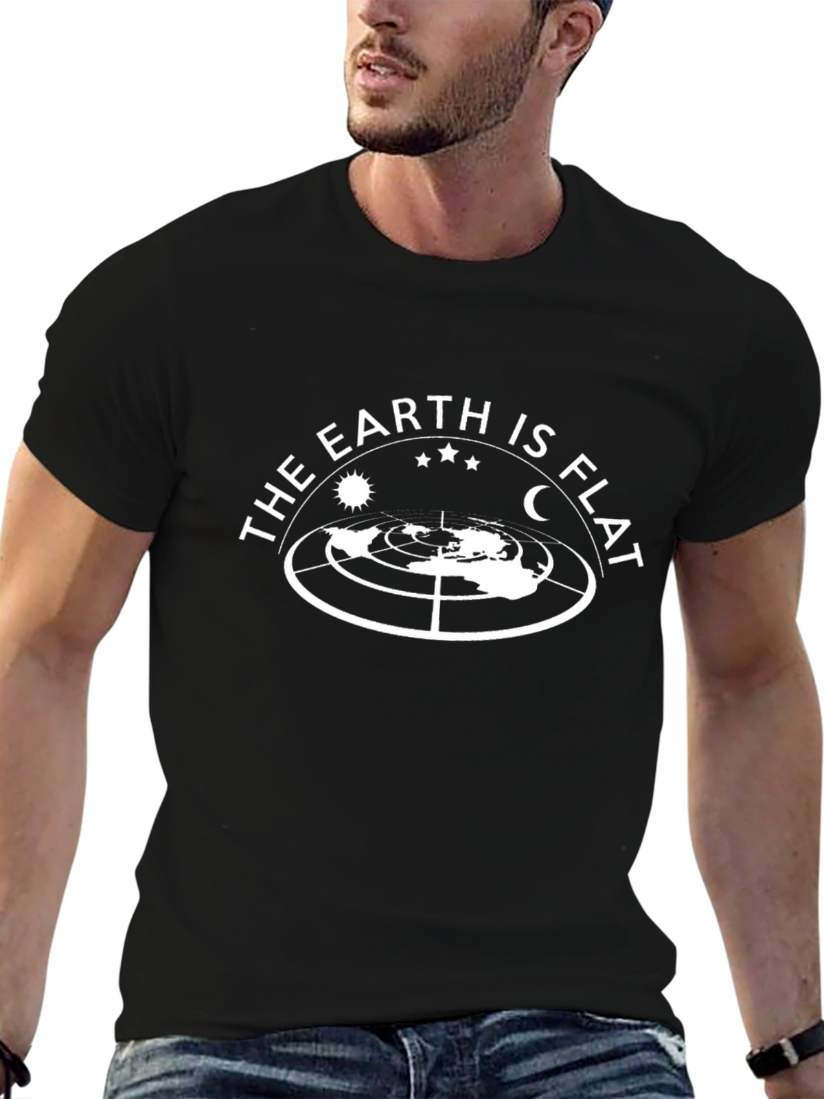 Flat Earth Conspiracy T-Shirt