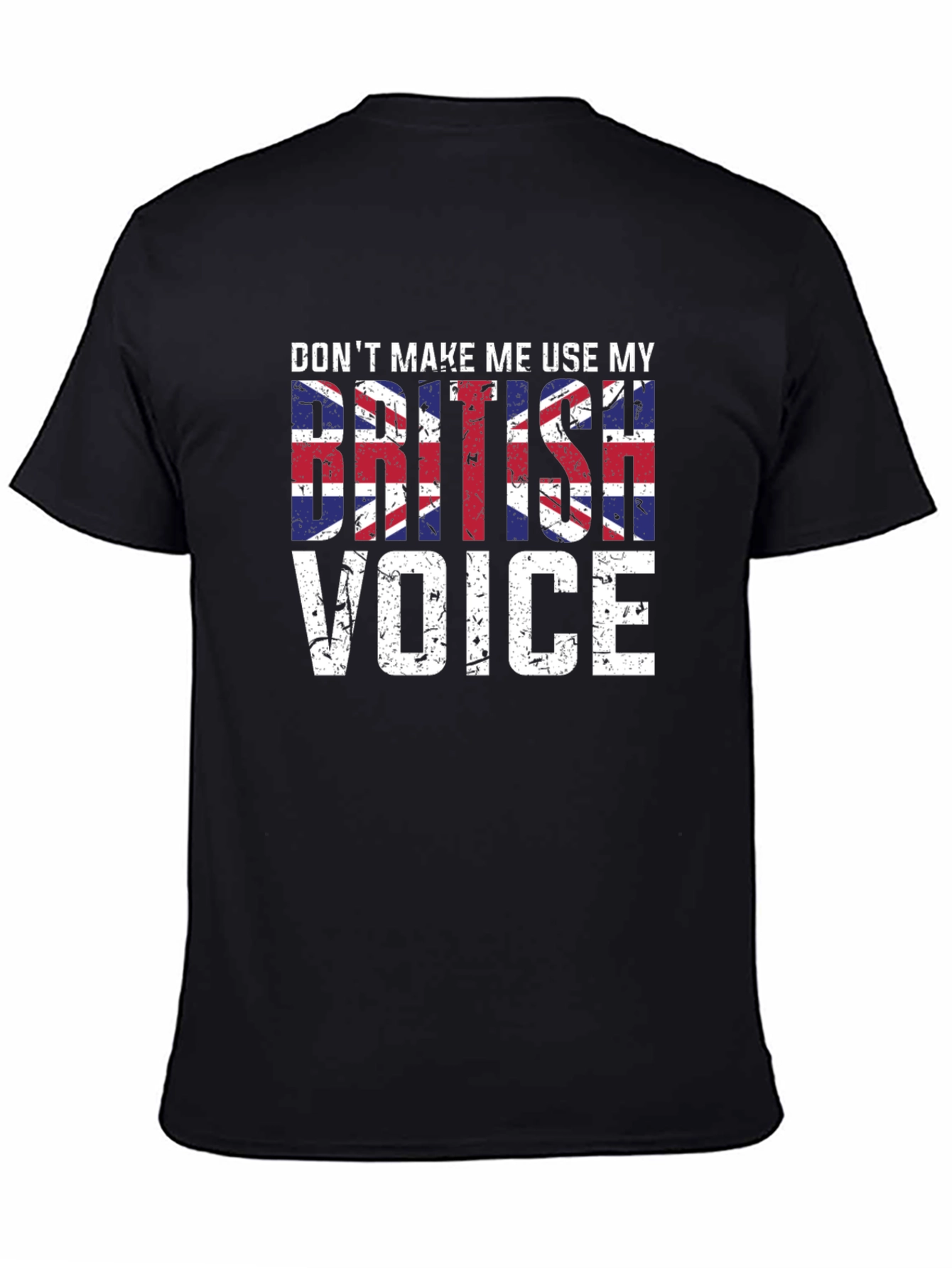 British Voice T-Shirt - Funny UK Accent Tee