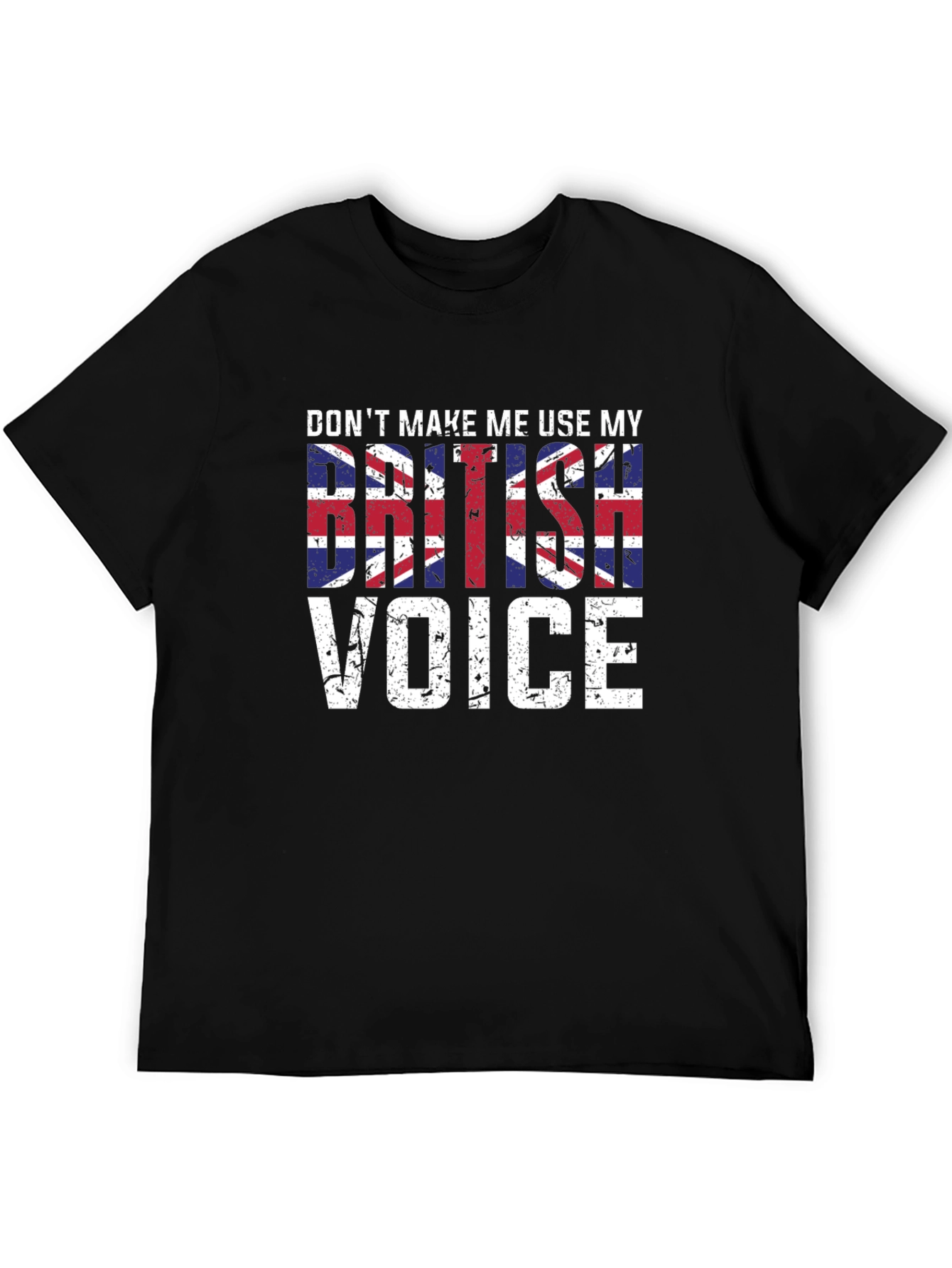 British Voice T-Shirt - Funny UK Accent Tee