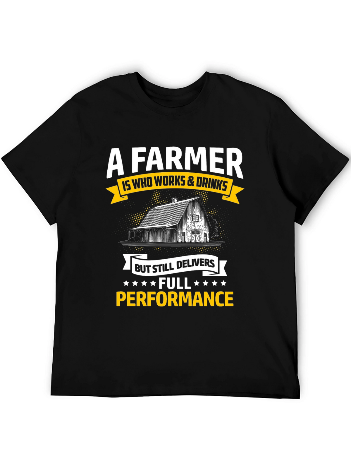 Farmer Works & Drinks T-Shirt