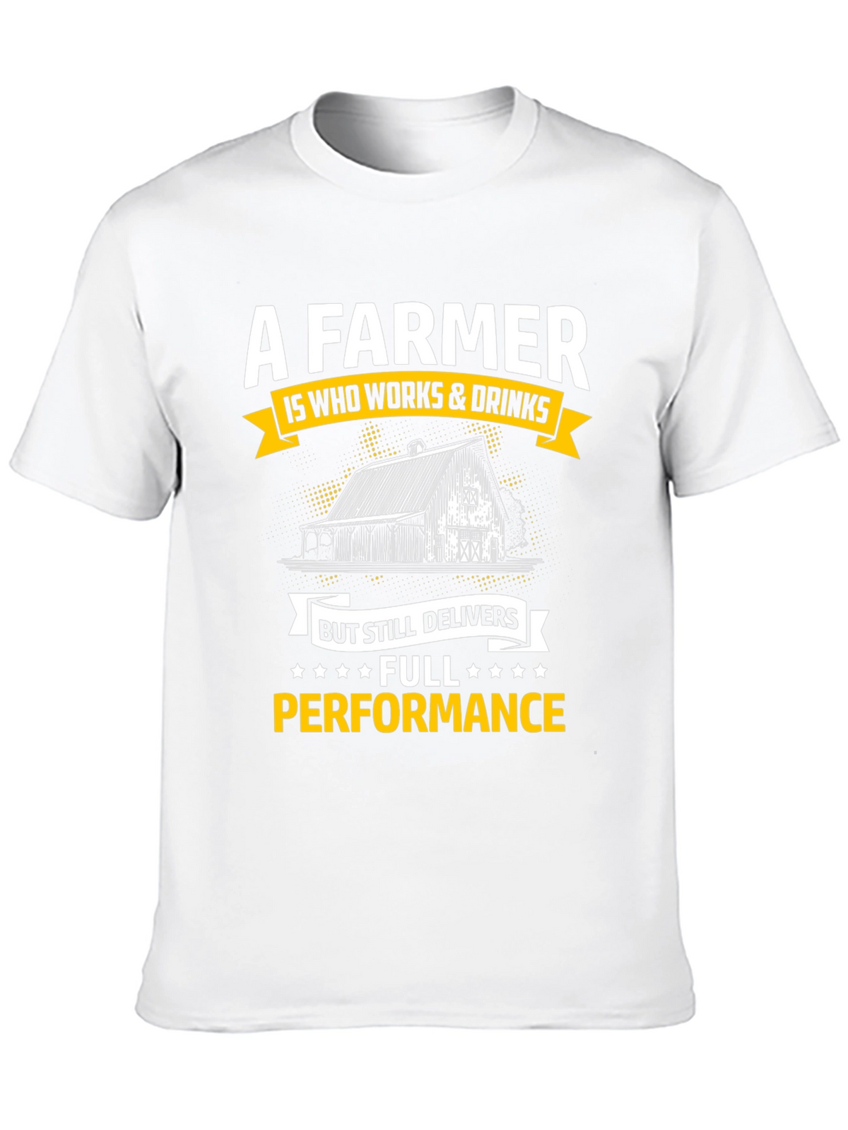 Farmer Works & Drinks T-Shirt