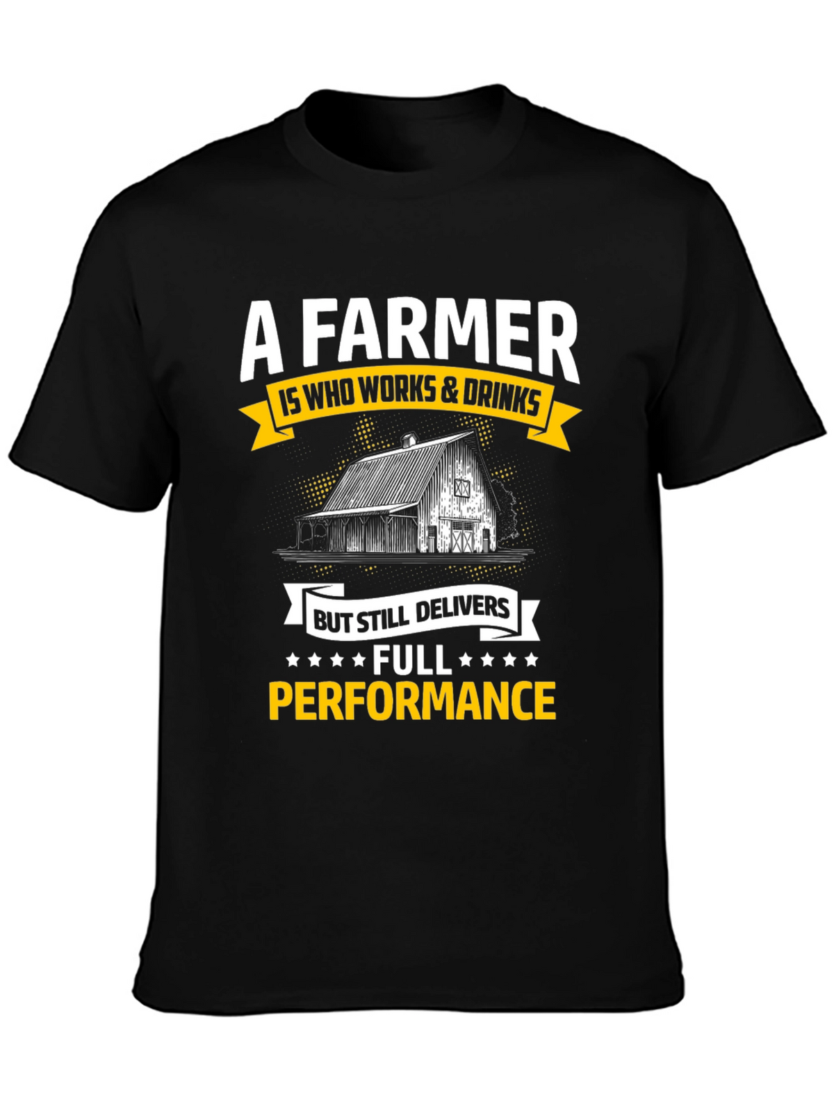 Farmer Works & Drinks T-Shirt
